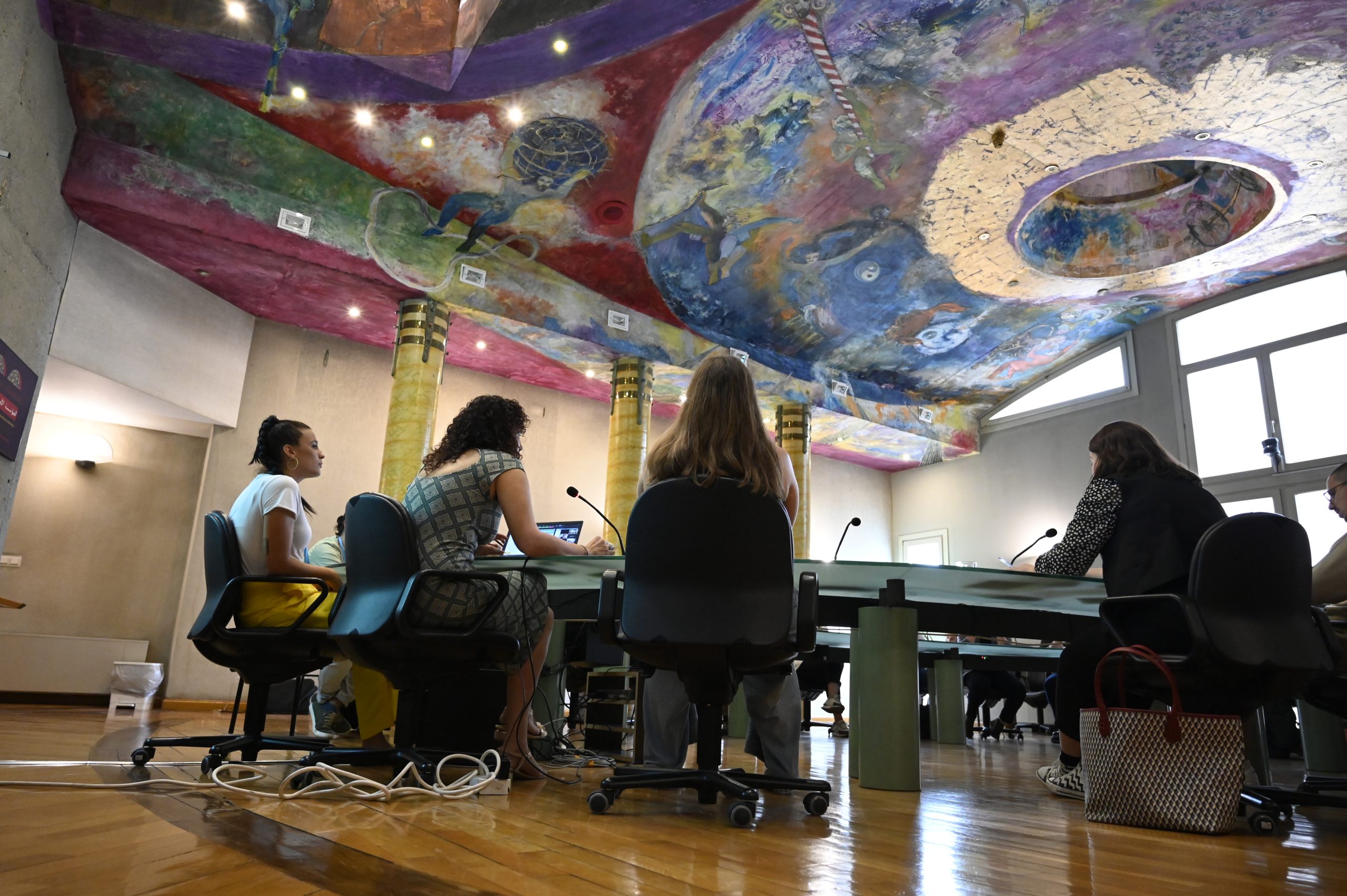 Imagen tomada durante la reunión de REDOI.